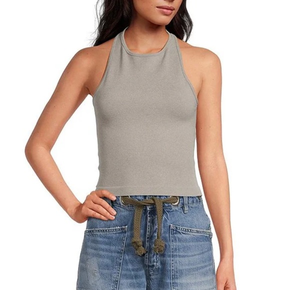 Hayley Racerback Brami NWT grey - Picture 1 of 7